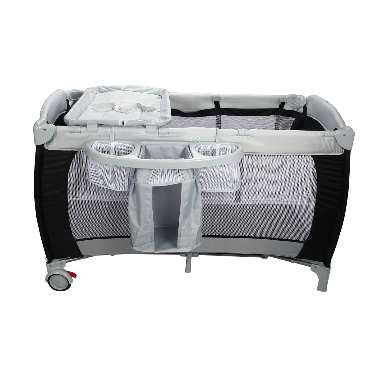 LIVSK Multifunctionele Draagbare Kinderbox - Wieg, Luiertafel en Activiteitencentrum - Inclusief Muziekdoos - 120 x 60 x 76 cm -