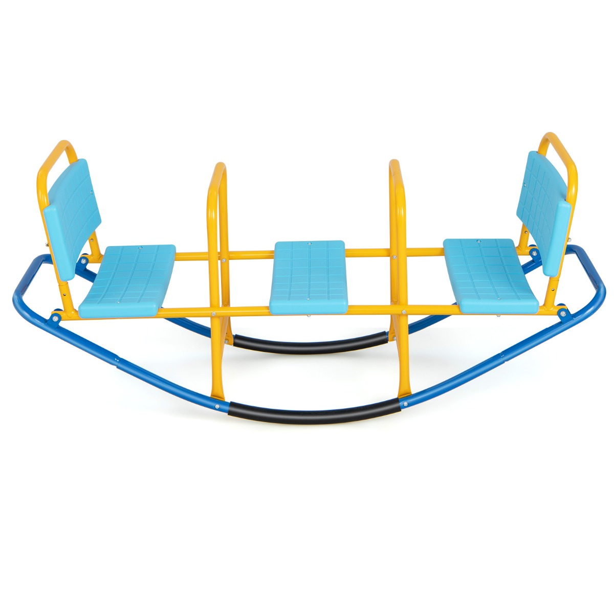 LIVSK Kinder Schommelwip 3-Zits - Belastbaar tot 100 kg - Ergonomisch en Duurzaam - Voor Binnen en Buiten - Blauw