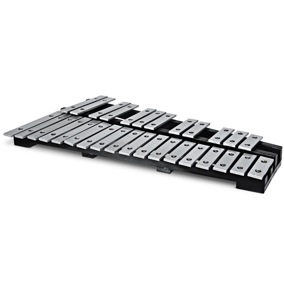 LIVSK Percussie Xylofoon - 30 Noot met Houten Frame - Inclusief Rubber Hamers en Draagtas - Voor Beginners en Gevorderden - Zwart