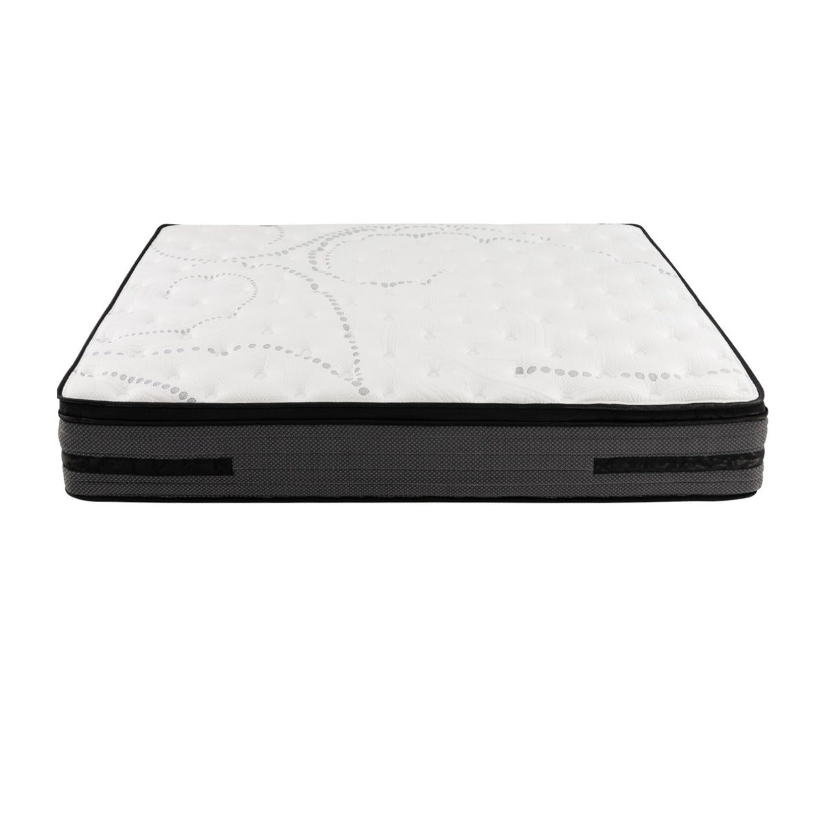 LIVSK Enhanced Hybrid Foam Matras - 32 cm Dik - 7 Zone Pocketveren - Ademend - Voor Zij-, Rug- en Buikslapers - Wit