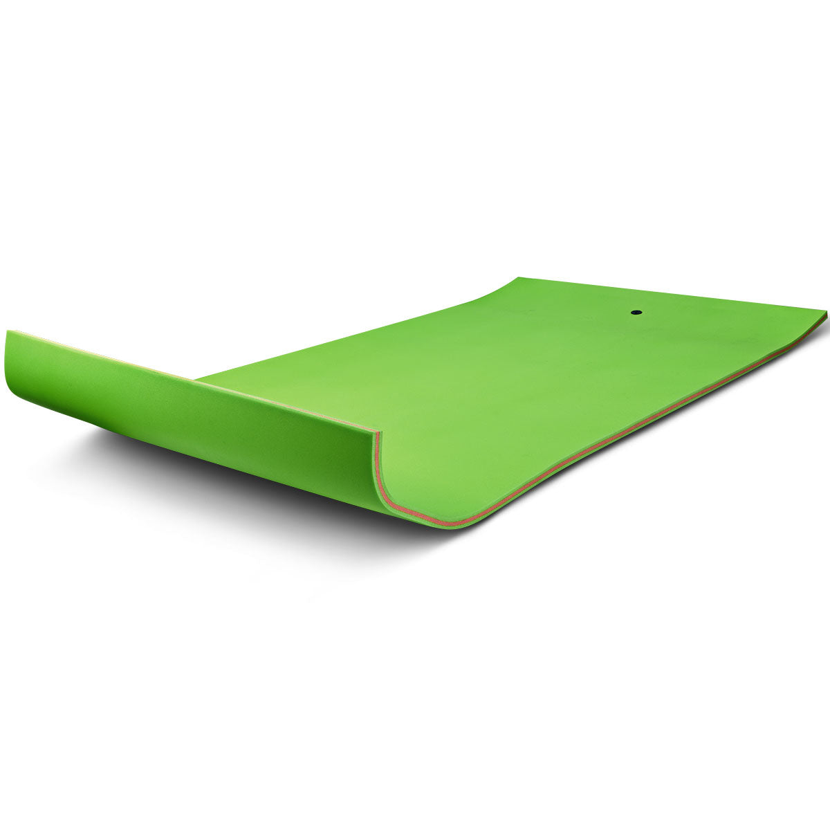LIVSK Drijvende Watermat - Hoogwaardig 3-laags XPE-schuim - Draagvermogen 400 kg - Voor 4-6 Personen - 355 x 183 x 3,5 cm - Groen