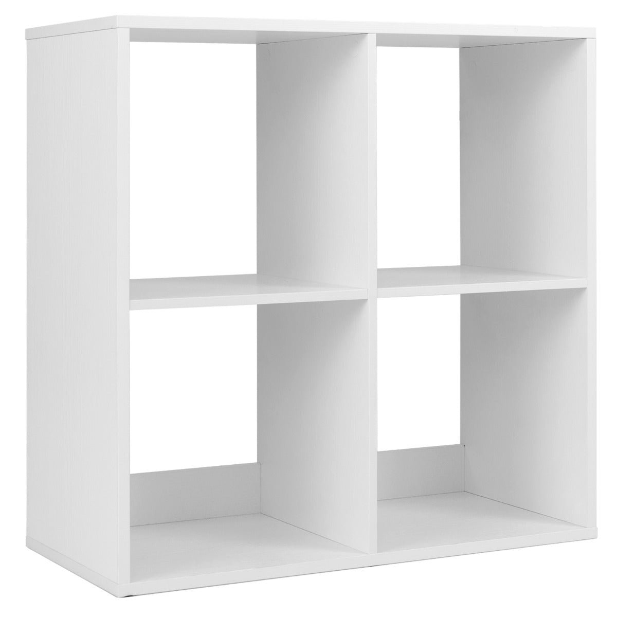 LIVSK Boekenkast met 4 Compartimenten - Hoogwaardig Gelamineerd Hout - Anti-kantelbeveiliging - Eenvoudige Montage - 70 x 33 x 70