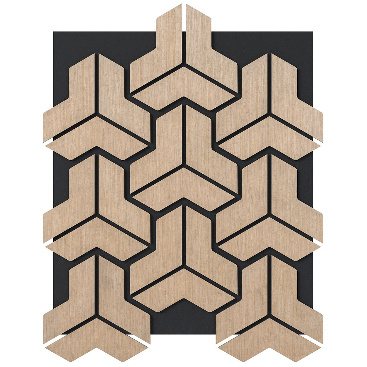 Livsk costway 4 delige set geluidsabsorberende wandpanelen 83 x 65 cm akoestische wandpanelen 1 1