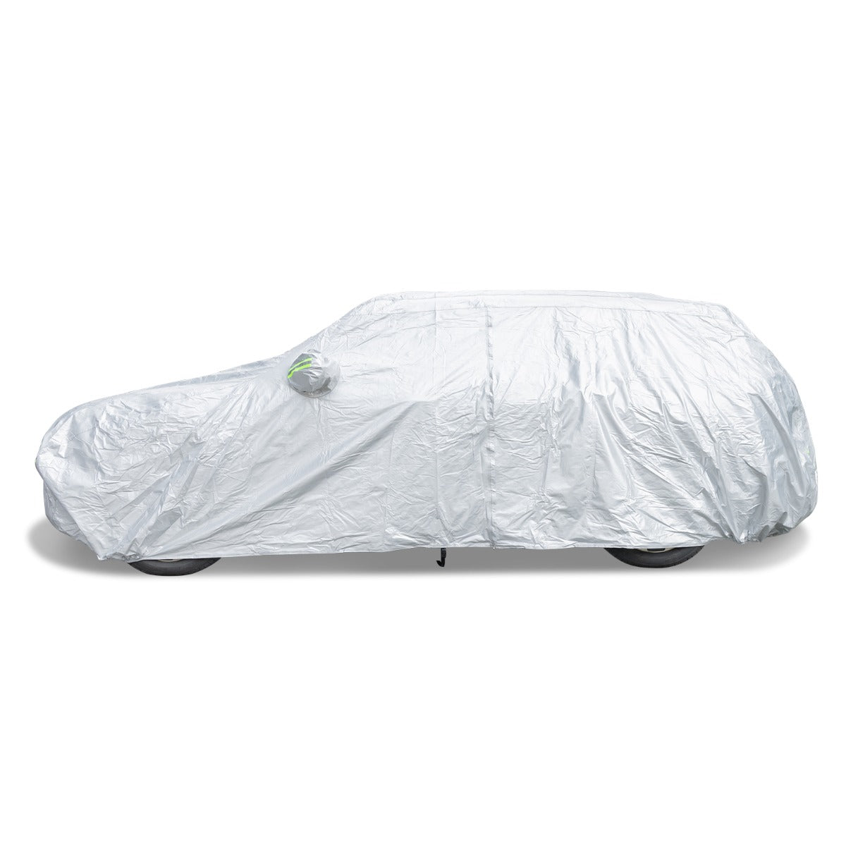 LIVSK Autohoes - 3-laagse Bescherming - UV-, Regen- en Sneeuwbestendig - Reflecterende Strips - Inclusief Opbergtas - 483 x 190 x