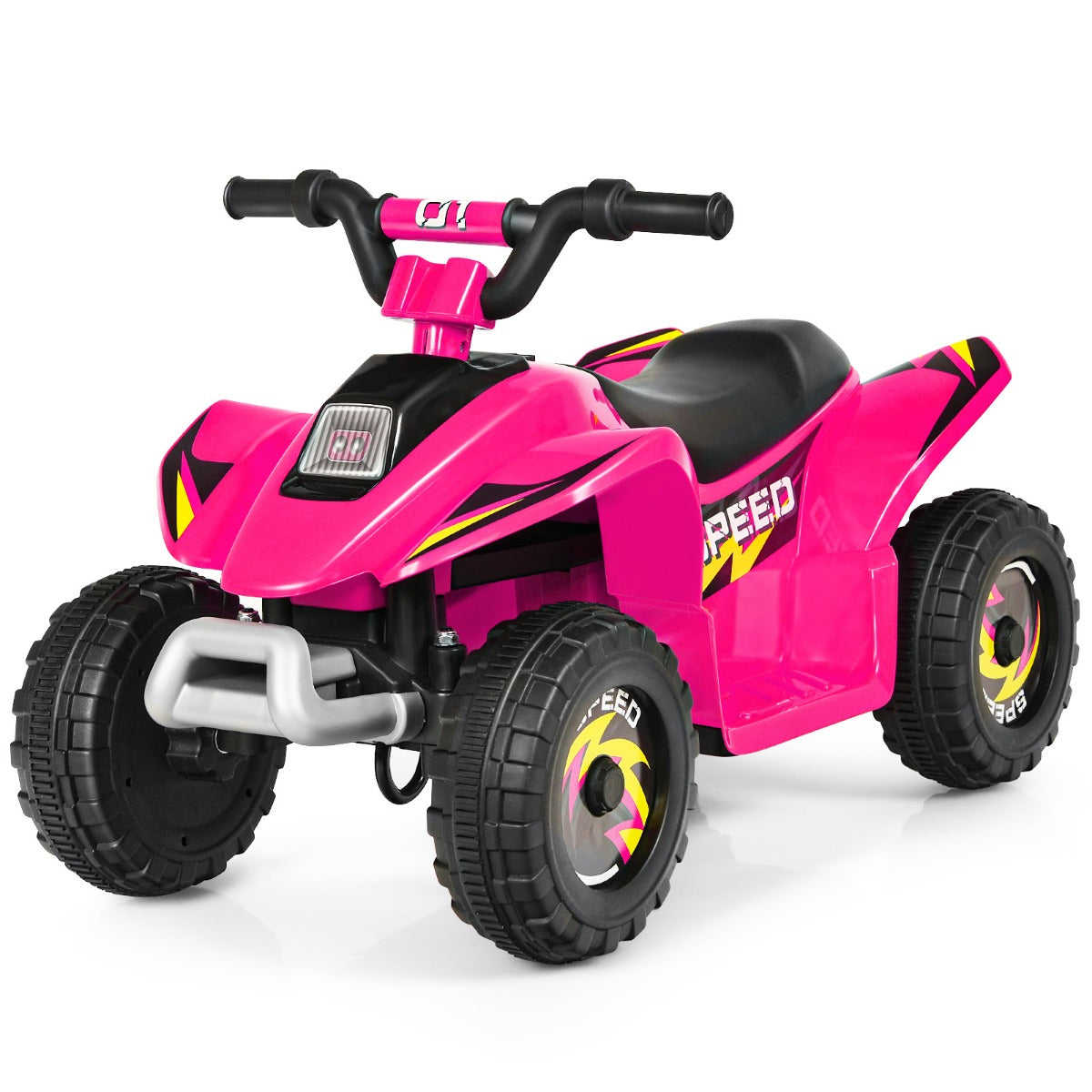 LIVSK Elektrische Kinderquad - Vooruit/Achteruit Schakelaar - Slijtvaste Wielen - Ergonomisch Ontwerp - Tot 30 kg - 73 x 40 x