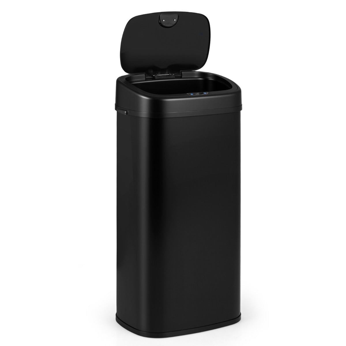Livsk costway 68l sensor bin dual zone design bin en deksel automatische afvalbak