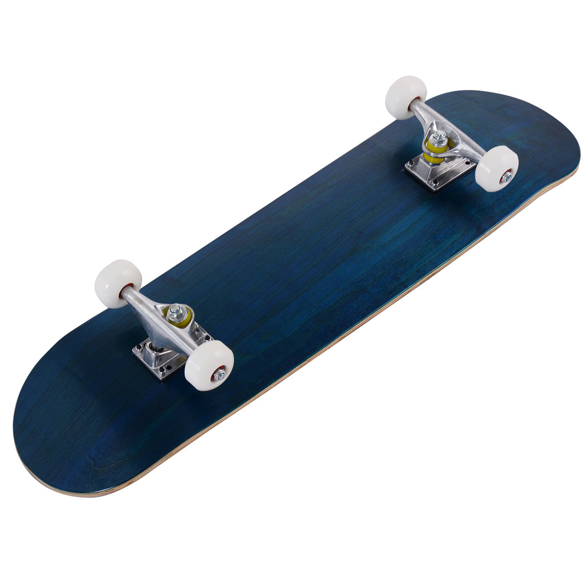 LIVSK Skateboard voor Beginners - 7-Laags Esdoornhout - Aluminium Assendrager - PU-Wielen - Tot 75 kg - Marineblauw