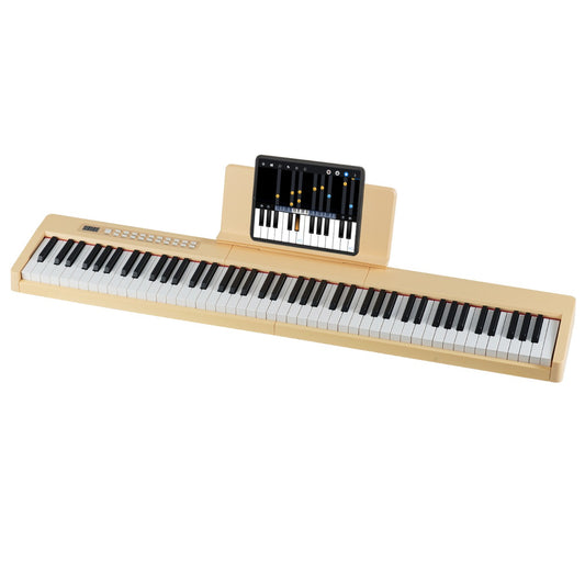 LIVSK 88 Toetsen Digitale Piano met Franse DREAM Geluidsbron - Draagbaar - Dubbele Keyboardfunctie - Inclusief Accessoires