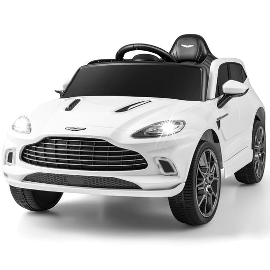 LIVSK Elektrische Kinderauto Aston Martin DBX - Afstandsbediening - LED Koplampen - Veiligheidsgordels - 105 x 62 x 51 cm - Roze