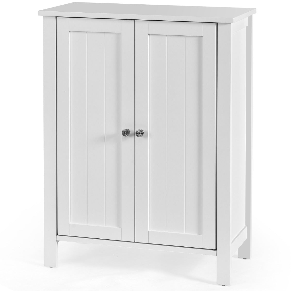 LIVSK Badkamerkast - Verstelbare Planken - Robuust MDF - Multifunctioneel - Totale Afmetingen 60 x 30 x 80,5 cm - Wit