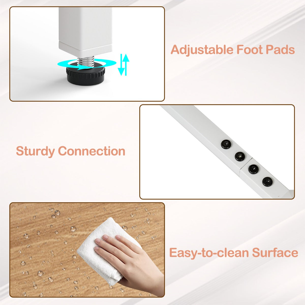 Livsk costway boekenrek met 6 verdiepingen 161 cm vrijstaand opslagrek met schuine display staand rek met metalen frame naturel 4