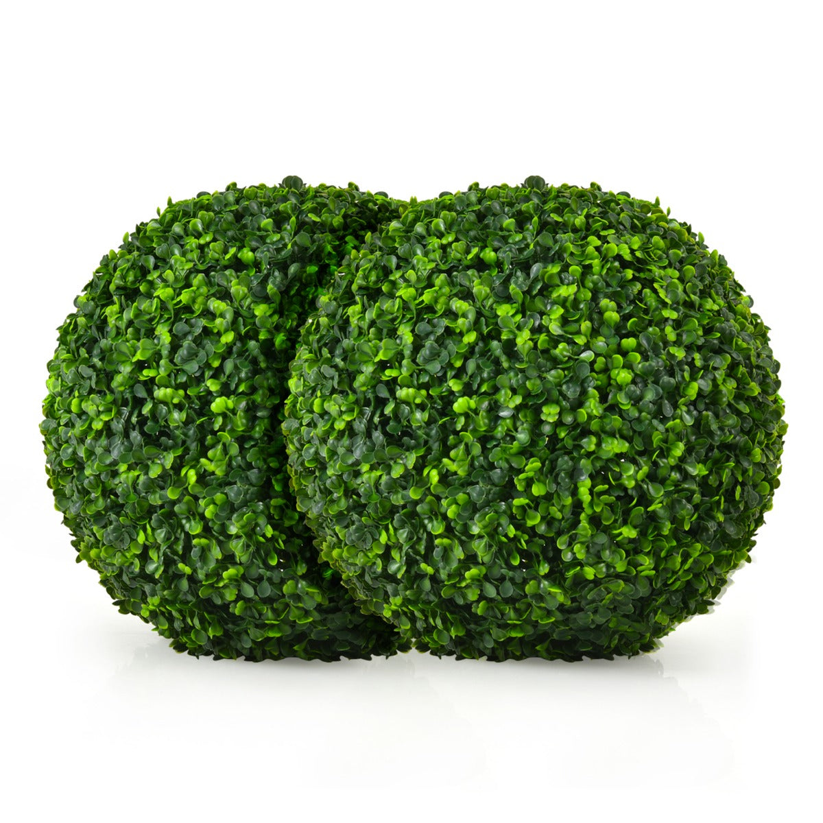 LIVSK Kunstmatige Aglaia Odorata-ballenset - Onderhoudsvrij - UV-bestendig - Voor Binnen en Buiten - 40 cm - Groen