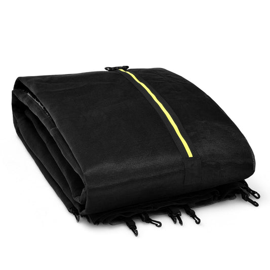 LIVSK Omheiningsnet voor Trampolines - Geschikt voor 305 cm - Duurzaam PE-materiaal - 180 cm Hoogte - Eenvoudige Montage - Zwart