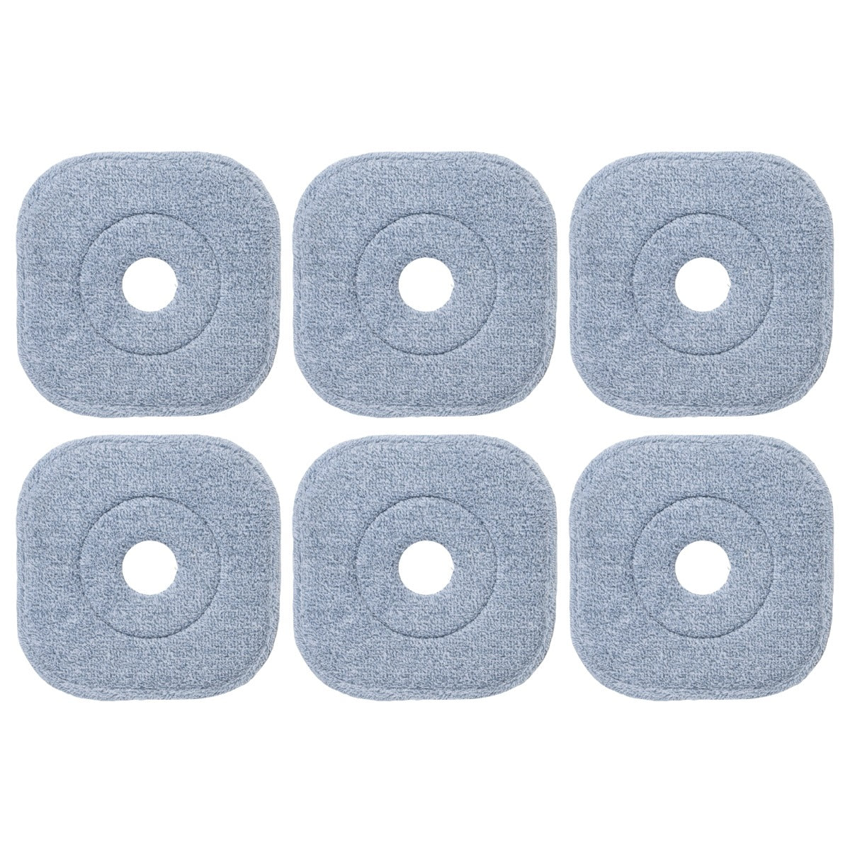 Livsk costway dweil en emmerset met wringer 2 koppen 9 microvezeldoeken nat en droog reinigen marineblauw marineblauw