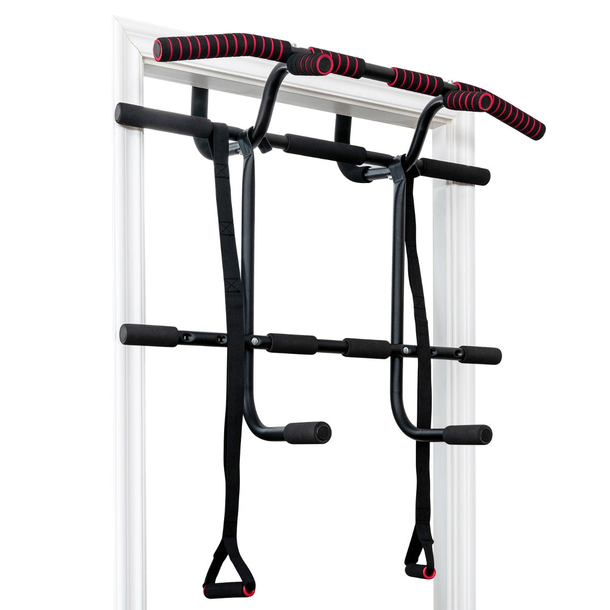 LIVSK Optrekstang voor Thuis - Multifunctioneel voor Pull-ups en Push-ups - Stevige Constructie tot 150 kg - Eenvoudige