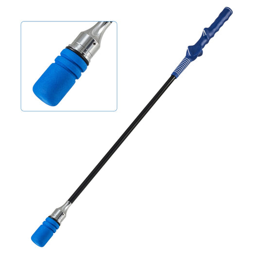 Livsk costway golf swing trainer met antisliphandgreep verzwaard golf warming up trainingsapparaat voor mannen en vrouwen blauw