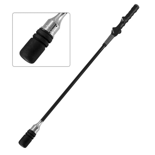 Livsk costway golf swing trainer met antisliphandgreep verzwaard golf warming up trainingsapparaat voor mannen en vrouwen zwart
