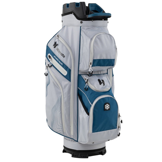 LIVSK 14-vaks Golfwagentas - Optimale Clubbescherming - 11 Ruime Vakken - Gewatteerde Schouderbanden - Marineblauw