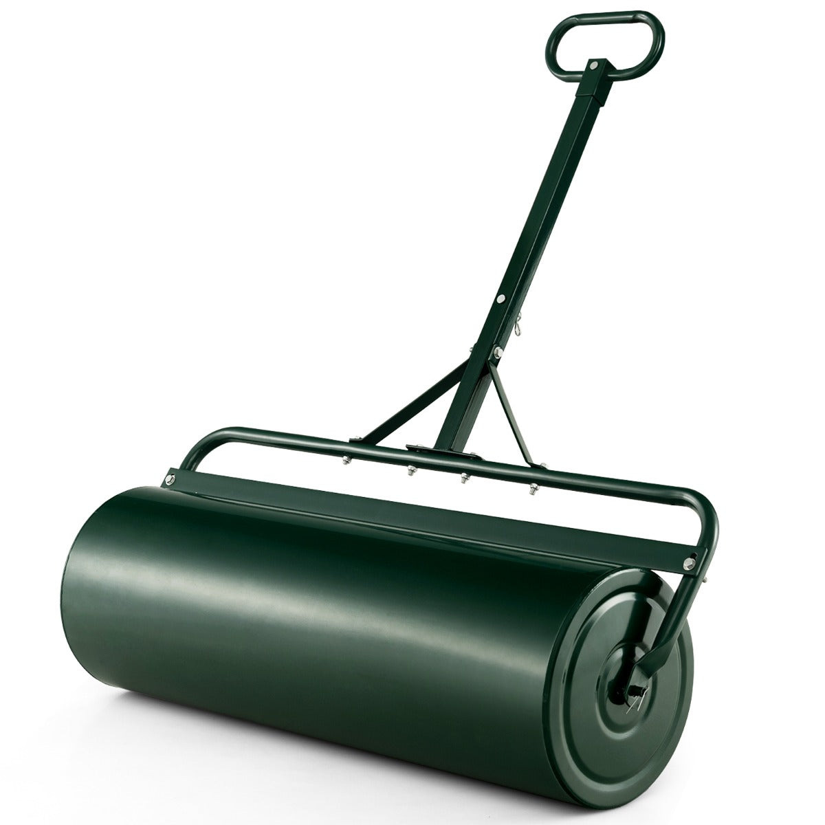 LIVSK 2-in-1 Multifunctionele Gazonwals - Robuust Metalen Frame - Vulbaar met 113 Liter Water/Zand - Afneembaar Handvat -