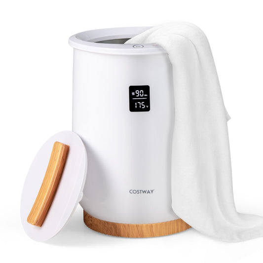 LIVSK Handdoekverwarmer-emmer - Grote Capaciteit 20L - Snel Verwarmen - Eenvoudige Bediening - Wit