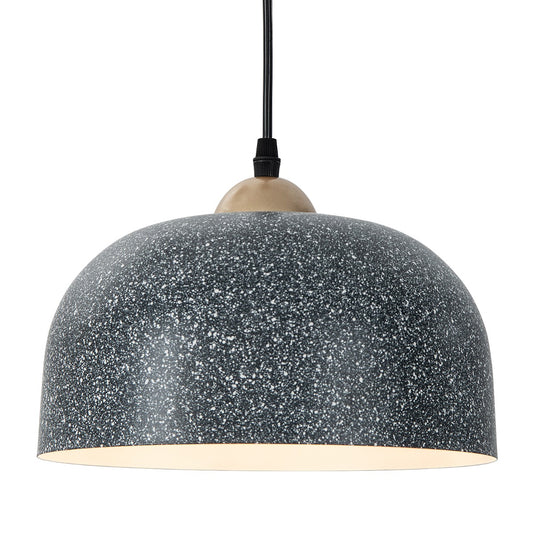 LIVSK Moderne Hanglamp - Verstelbare Ophangkabel 5-30 cm - E27 Lampvoet - Geschikt voor Schuine en Vlakke Plafonds - Grijs
