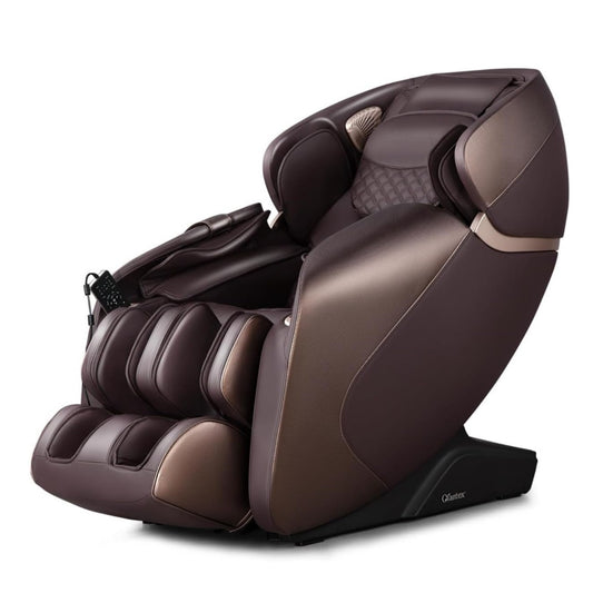 LIVSK Full-body Massagestoel - SL-spoor - 12 Modi - Verwarming - Bluetooth - Tot 150 kg - Bruin