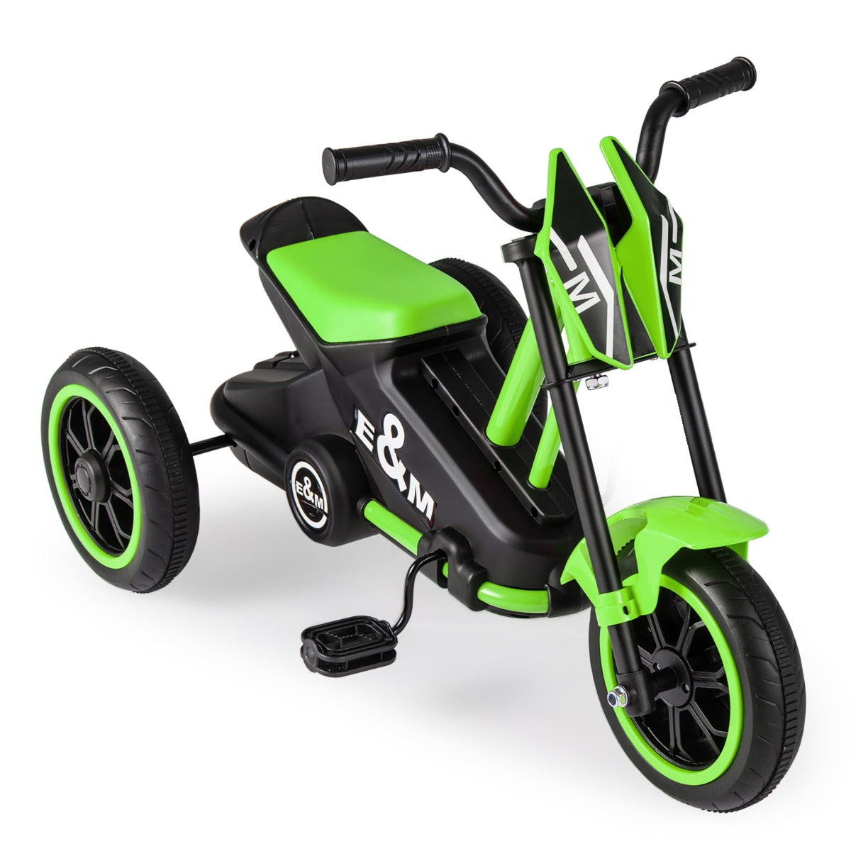 Livsk costway kinderdriewieler een driewielige kinderfiets geschikt voor kinderen vanaf drie jaar groen 1 1