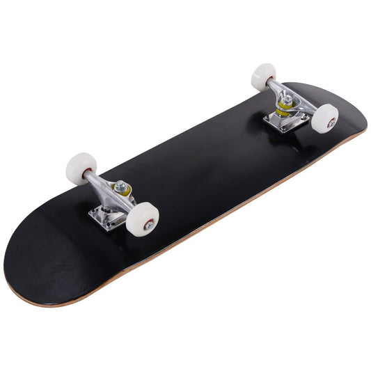 LIVSK Skateboard SP35211BK - Hoogwaardig Esdoornhout - Aluminium Asdrager - PU-wielen - Voor Beginners - Zwart