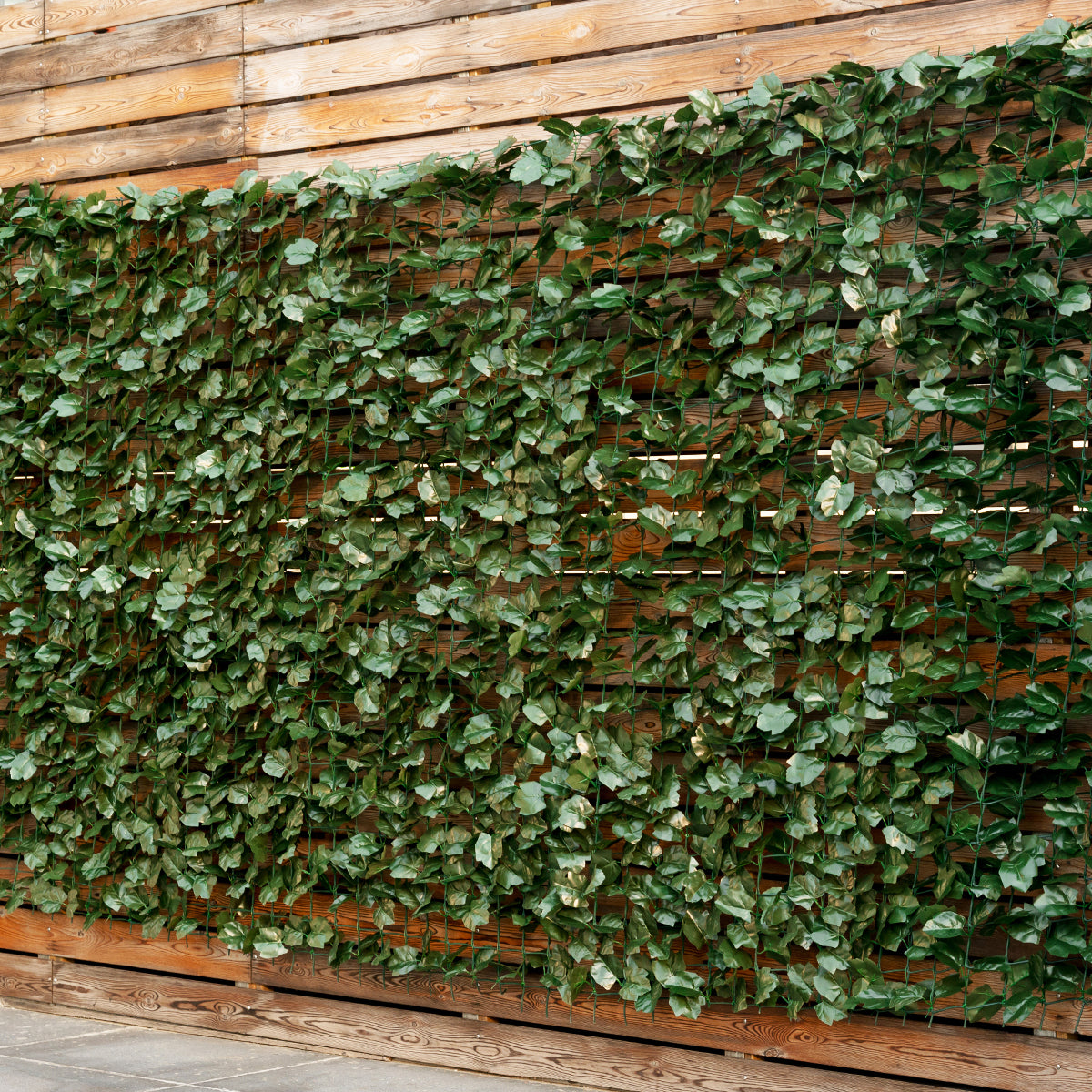 LIVSK Kunstklimophek - Natuurlijke uitstraling - Eenvoudige montage - Privacy en uv-bestendig - 150 x 240 cm - Groen