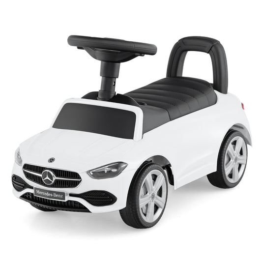 LIVSK Mercedes-Benz Glijauto - Voetgestuurd met Claxon en Motorgeluiden - Opbergruimte - Geschikt voor 12-36 maanden -