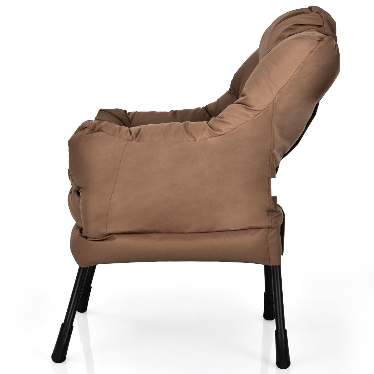 LIVSK Vrijetijdsstoel - Hoogwaardig PP-katoen - Ergonomisch - Antislip - Draagvermogen tot 114 kg - Blauw