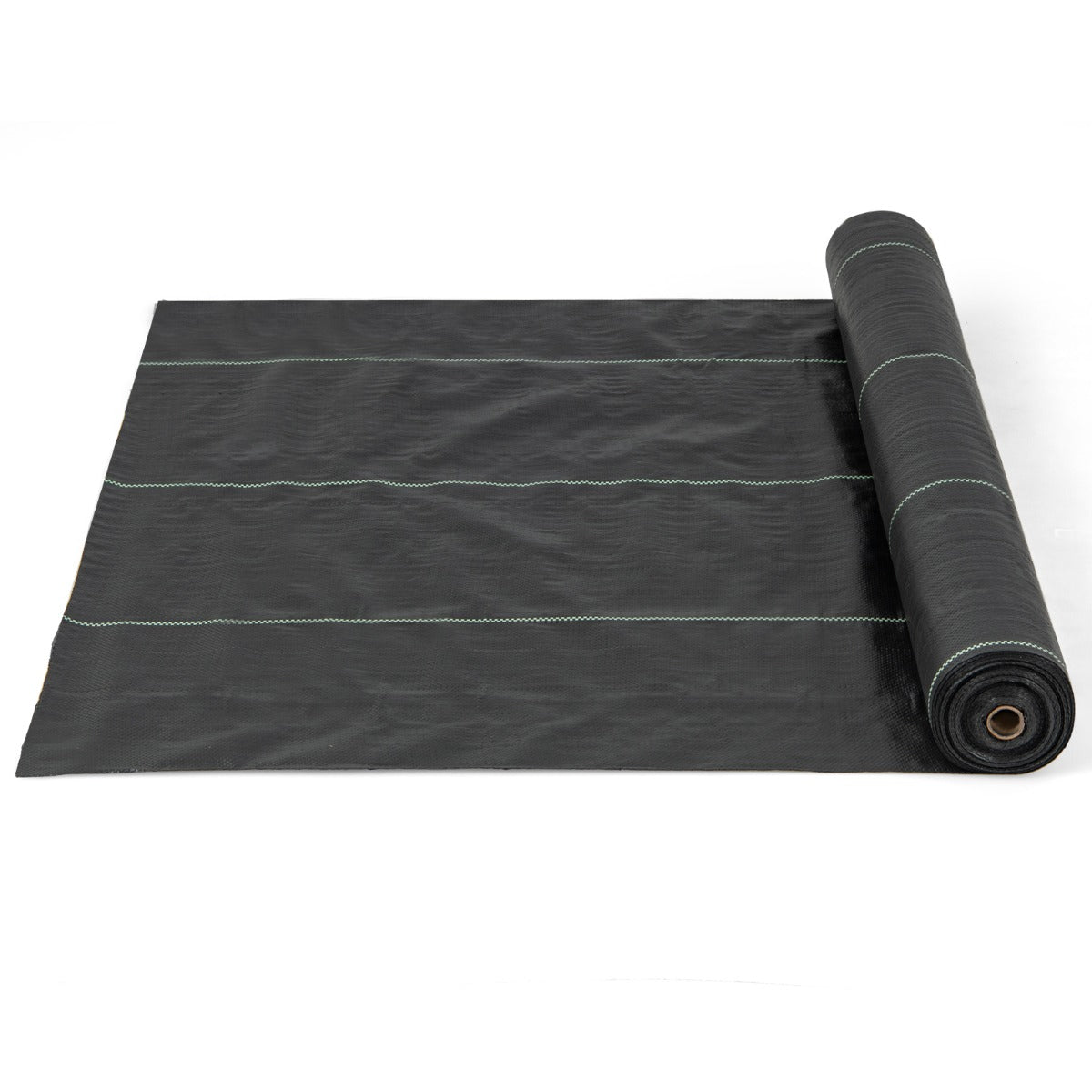 LIVSK Onkruidbestrijdingsdoek - Slijtvast - Zonlichtblokkering - Waterdoorlatend - 25 m x 2 m - Zwart