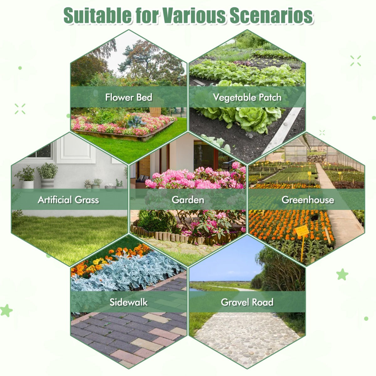 LIVSK Onkruidbestrijdingsdoek - Slijtvast - Zonlichtblokkering - Waterdoorlatend - 25 m x 2 m - Zwart