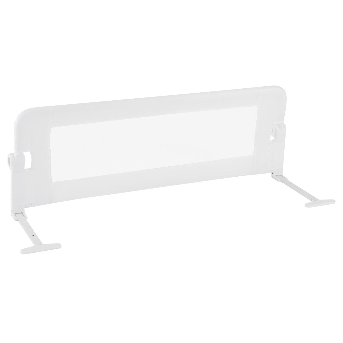 LIVSK Opklapbaar Bedhek - Extra Lang 120 cm - Hoogwaardige Oxfordstof - Ademend - Veilig voor Kinderen - Wit