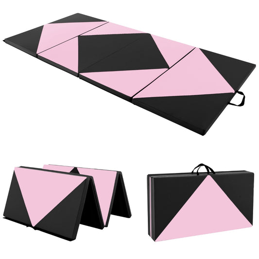 LIVSK Opvouwbare Trainingsmat - Hoogdichte EPE-schuim - Waterdicht en Eenvoudig Schoon te Maken - Draagbaar - 240 x 117 x 5 cm -