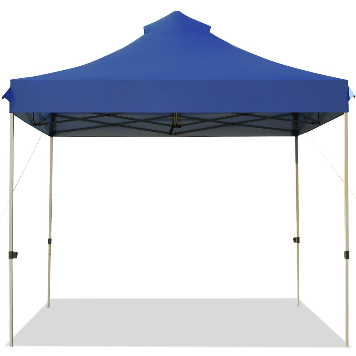 LIVSK Pop-up Partytent - Opvouwbaar - Waterdicht - Verstelbare Hoogte - 9 m² Schaduw - Inclusief Draagtas - Blauw