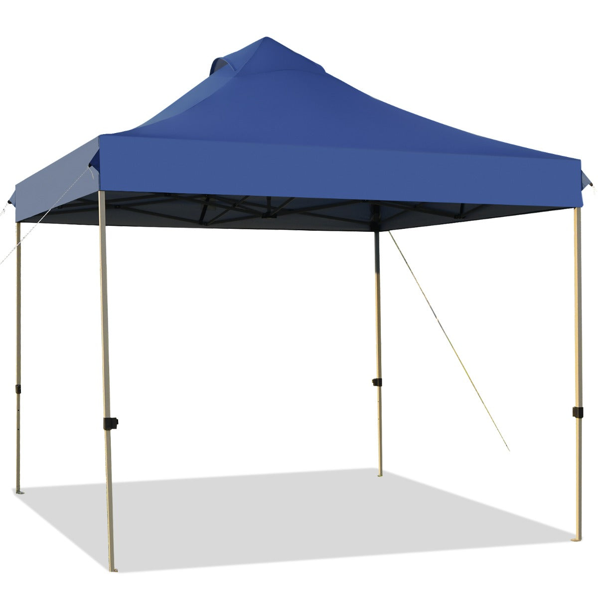 LIVSK Pop-up Partytent - Opvouwbaar - Waterdicht - Verstelbare Hoogte - 9 m² Schaduw - Inclusief Draagtas - Blauw