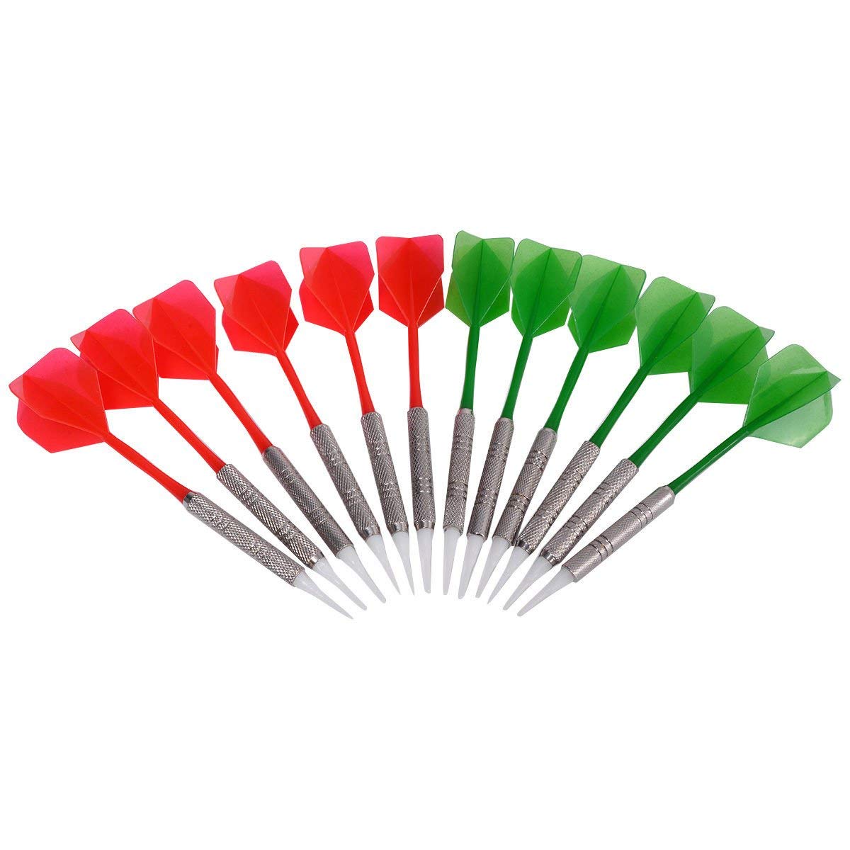 LIVSK Elektronisch Dartbord Set - 27 Spellen en 216 Variaties - 4 LCD-schermen - Automatische Scorebord - Inclusief 12 Darts -