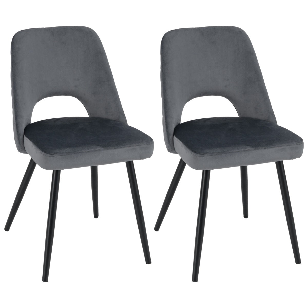 LIVSK Eetkamerstoelen - Comfortabele Zitting met Sponsvulling - Verstelbare Voetsteunen - Elegant Ontwerp - Draagvermogen 150 kg
