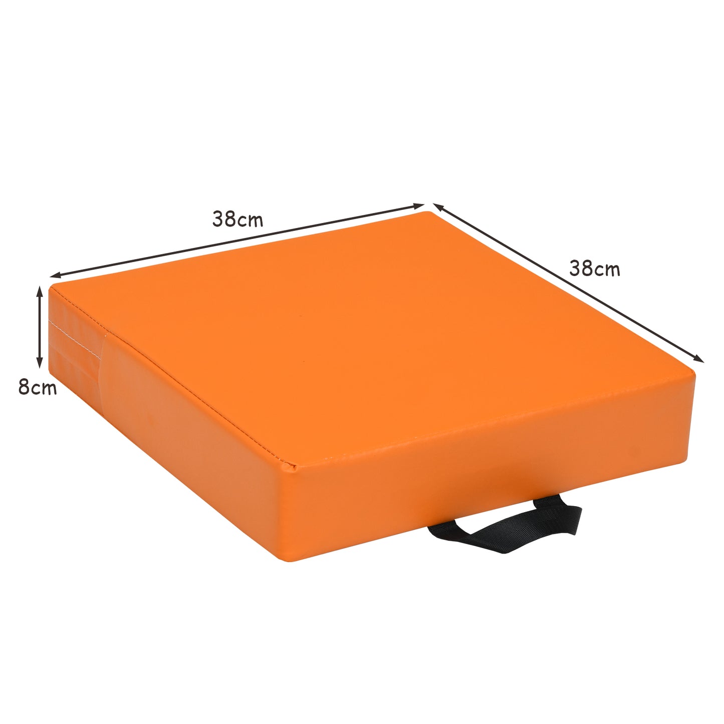 LIVSK 6-delige Foam Vloerkussens - Waterdicht en Slijtvast - Ergonomische Handgrepen - Voor Kinderen - Rood, Oranje, Geel, Groen,