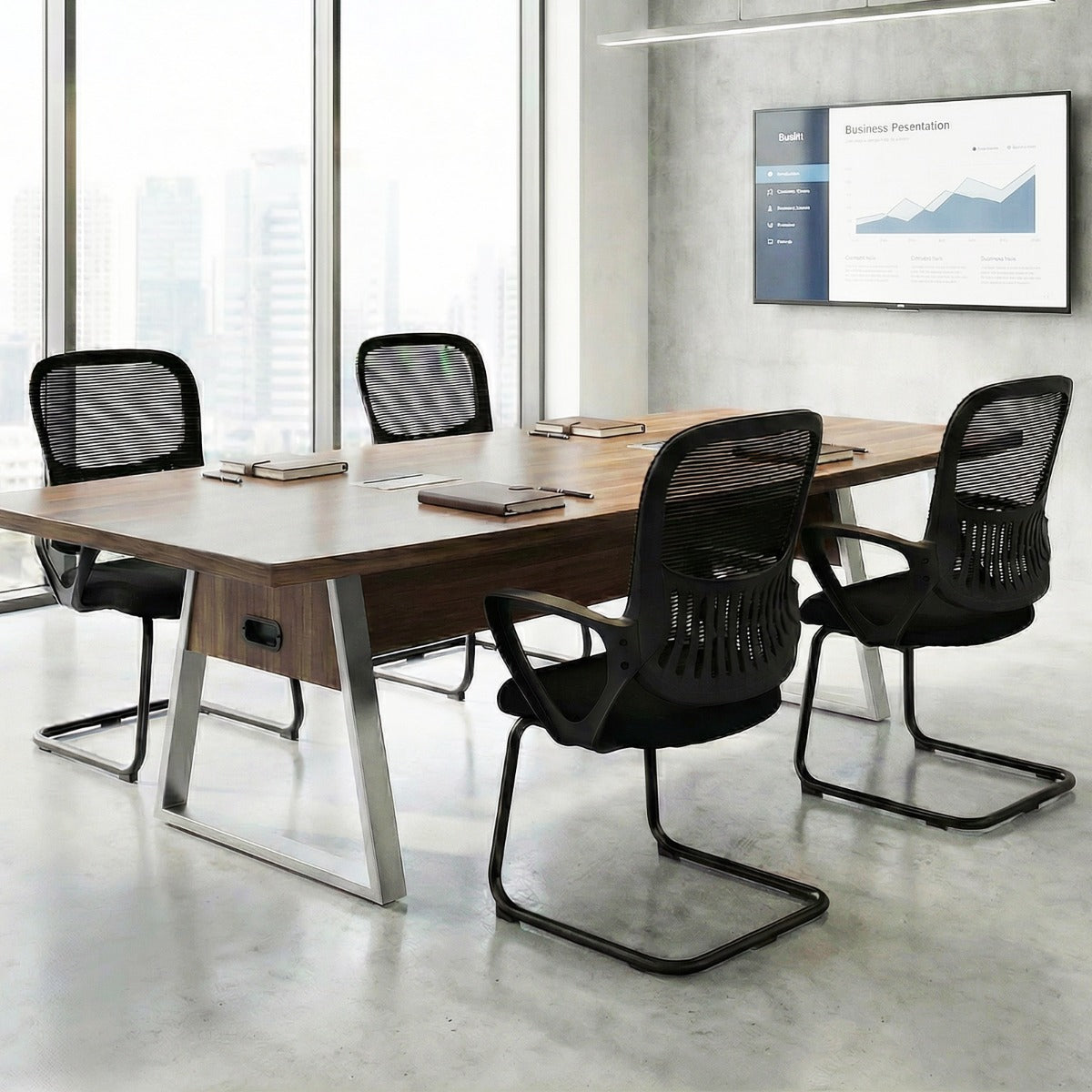 Livsk costway set van twee bureaustoelen ergonomisch ontworpen bureaustoelen 6