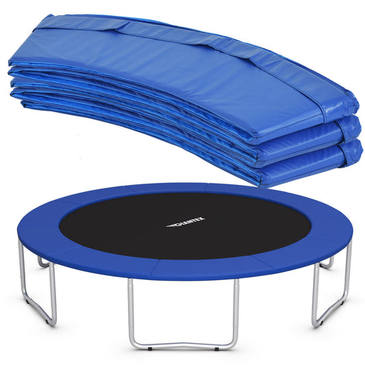 Livsk costway trampoline matras 427cm x 427cm x 10cm trampoline oefening fitness gymnastiek trampoline pad blauw