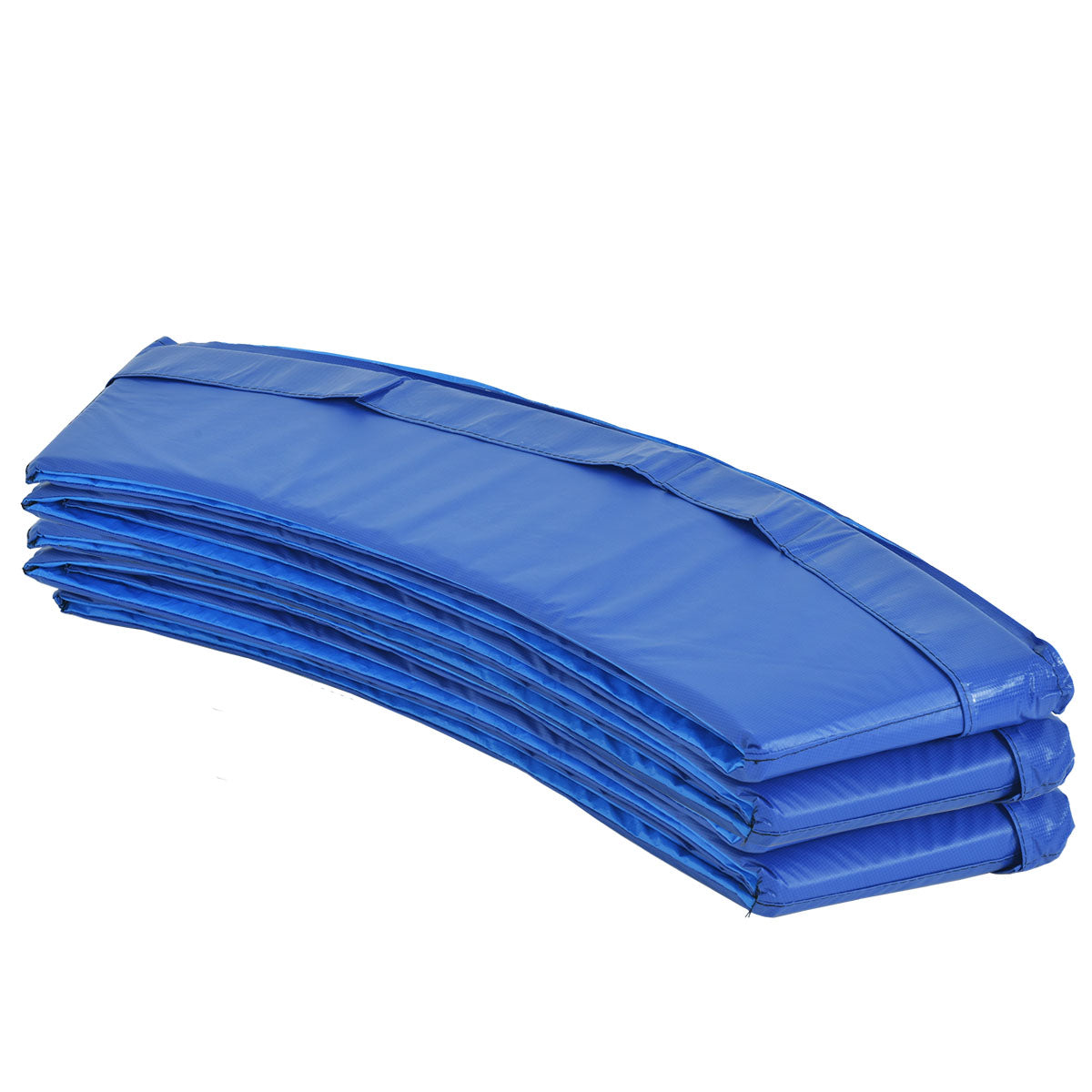 Livsk costway trampoline matras 427cm x 427cm x 10cm trampoline oefening fitness gymnastiek trampoline pad blauw