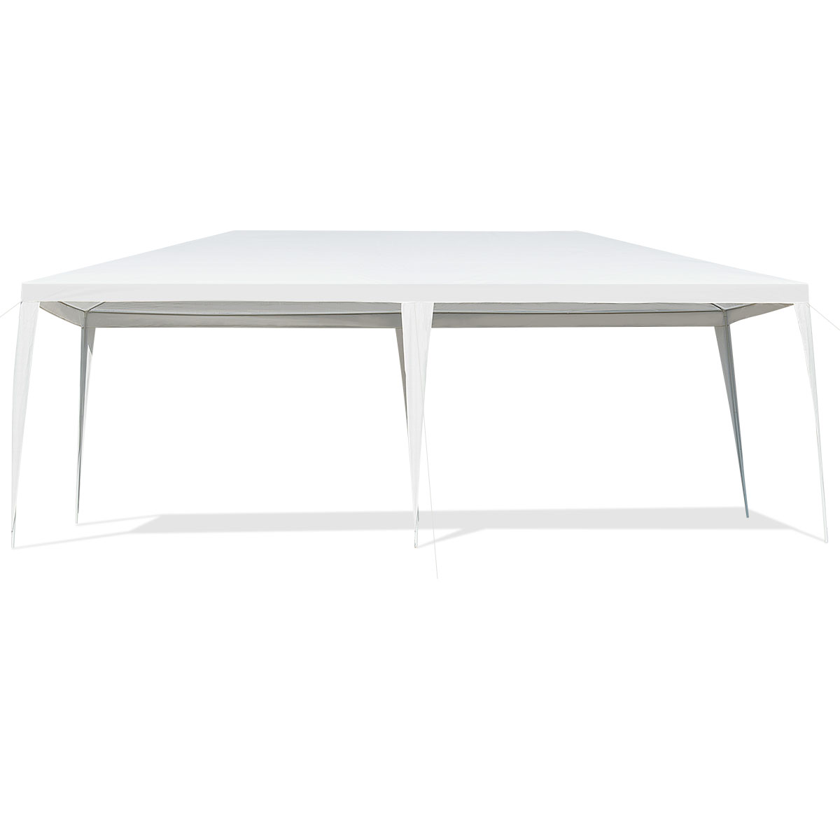 LIVSK Partytent 3 x 6 m - Duurzaam Stalen Frame - Waterdicht PE-weefsel - Eenvoudig te Monteren - Wit