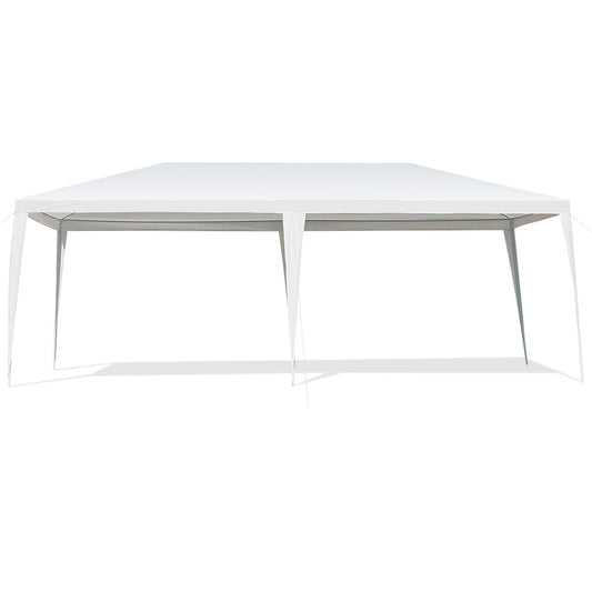 LIVSK Partytent 3 x 6 m - Duurzaam Stalen Frame - Waterdicht PE-weefsel - Eenvoudig te Monteren - Wit