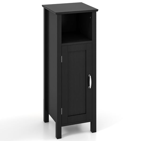 LIVSK Multifunctionele Opbergkast - Duurzaam MDF - In hoogte verstelbare plank - Ruimtebesparend - 30 kg per laag - Zwart