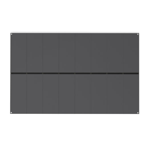 LIVSK Bodemmat voor Gereedschapsschuren - Antislip - Versterkte Planken - Duurzaam en Praktisch - 343 x 215 cm - Grijs