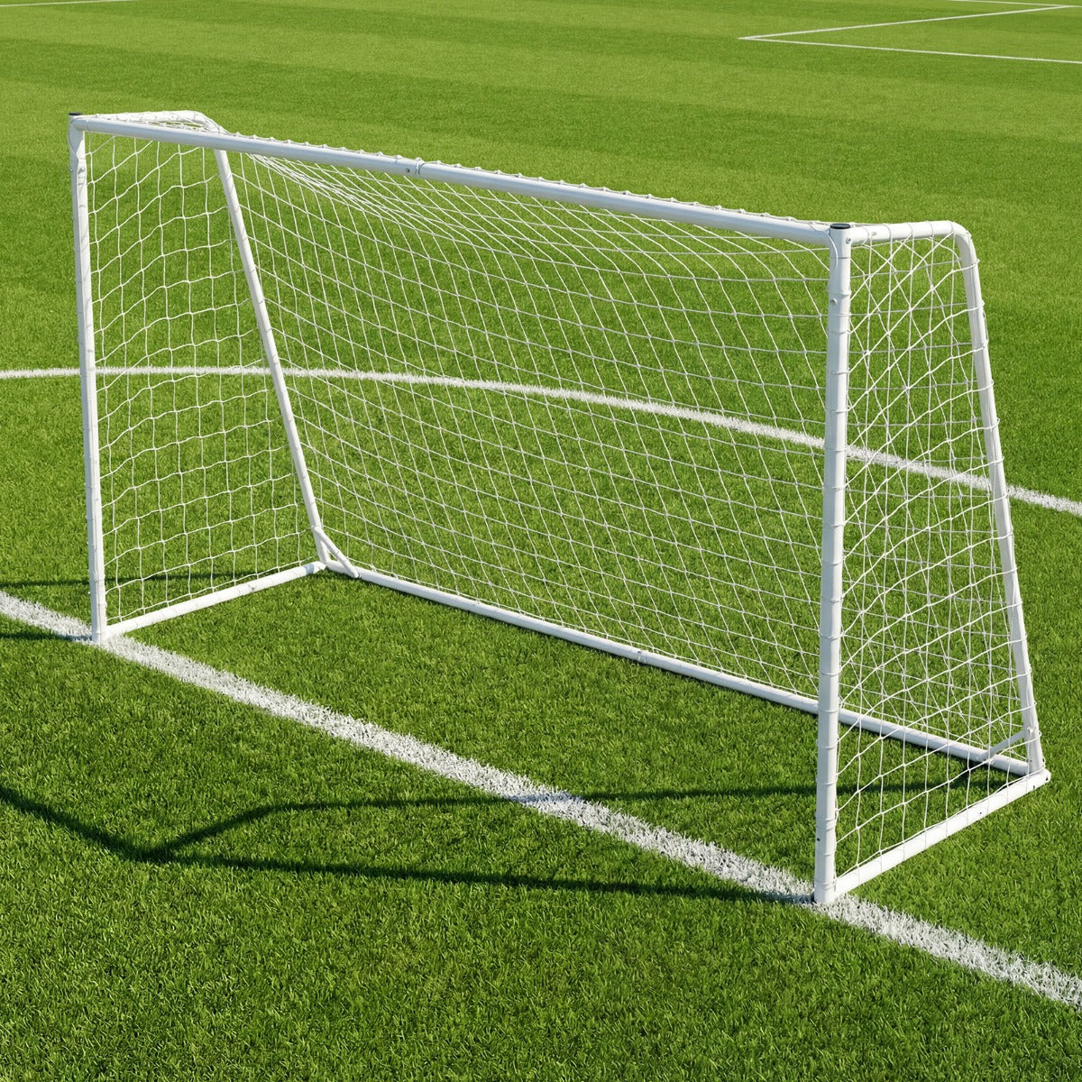 Livsk costway voetbaldoel buiten net 300 x 204 cm met stevig metalen frame pe net 8 grondpennen en 16 bevestigingsbanden 6