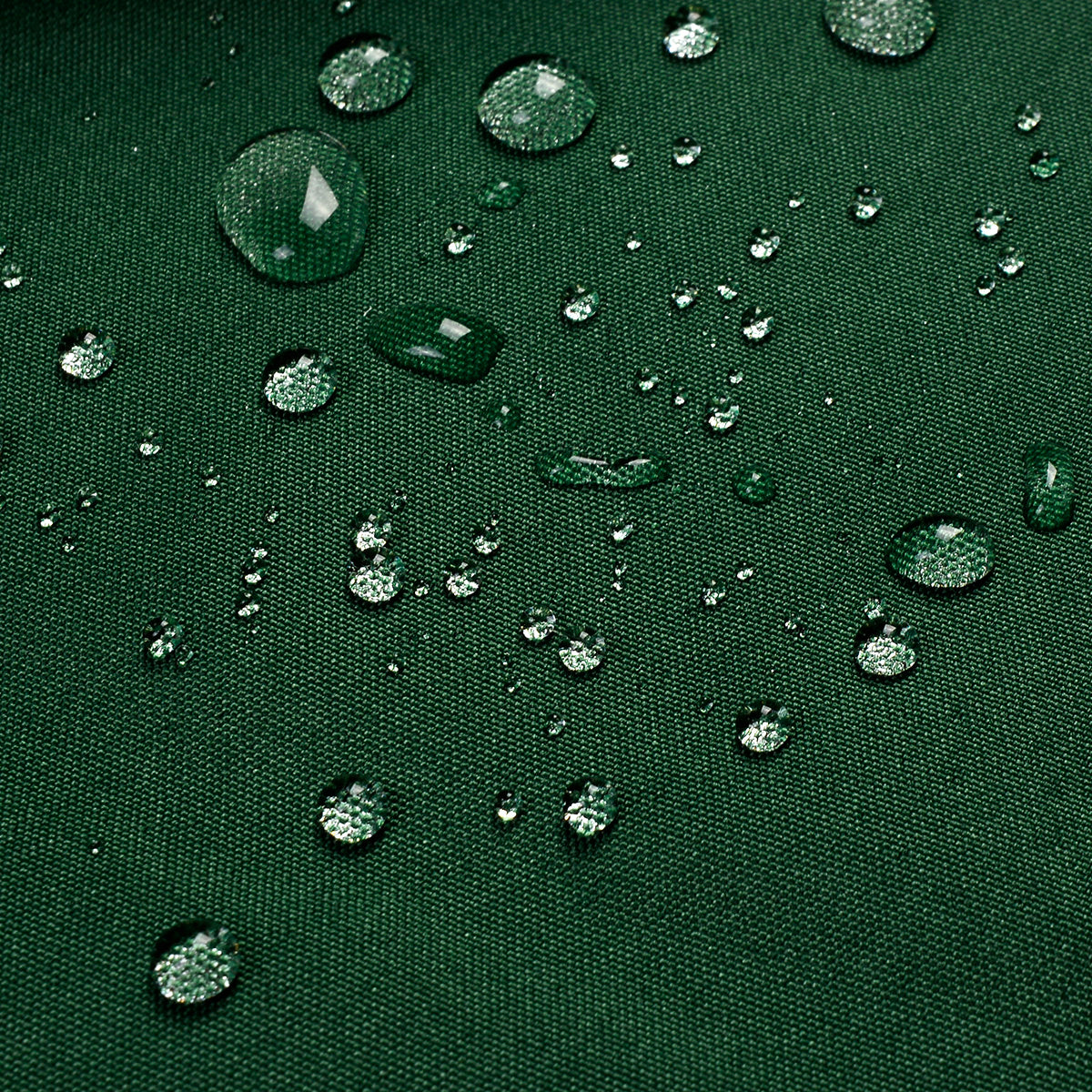 LIVSK Schommelbank Overkapping - Polyester - Afneembaar & Wasbaar - 12 cm Overhang - Stijlvol Design - Groen 196 x 110 cm