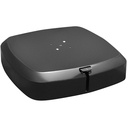 LIVSK Verrijdbare Parasolstandaard - 5 Gewichten - Hoogwaardig IJzer en Kunststof - Gemakkelijk te Verplaatsen - 150 kg - Zwart